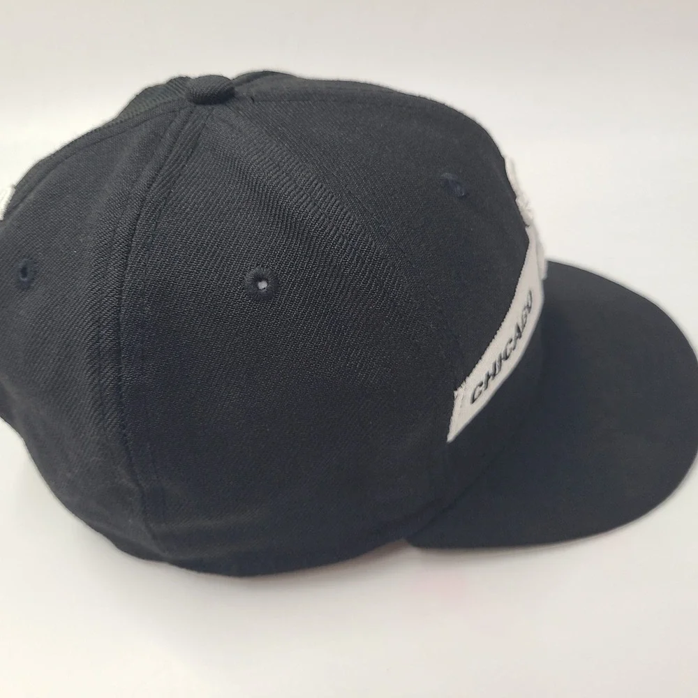Chicago White‎ Sox Hat Snapback New Era 9Fifty Black White MLB Baseball Wool Men